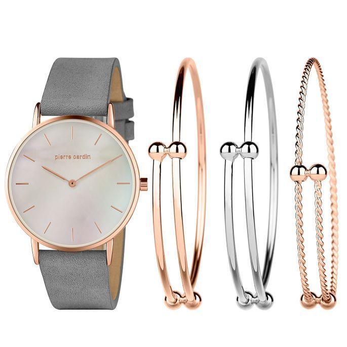 Pierre Cardin PCX7560L304 Gift Set Watch & Bracelet - Watch Home™ Pierre Cardin PCX7560L304 Gift Set Watch & Bracelet - Watch Home™
